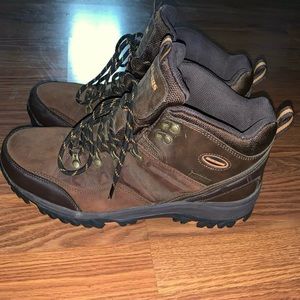 Men Skechers Work Boots Waterproof